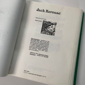61. KEROUAC, Jack. UNCOLLECTED WRITINGS [Unauthorized Piracy]. Image