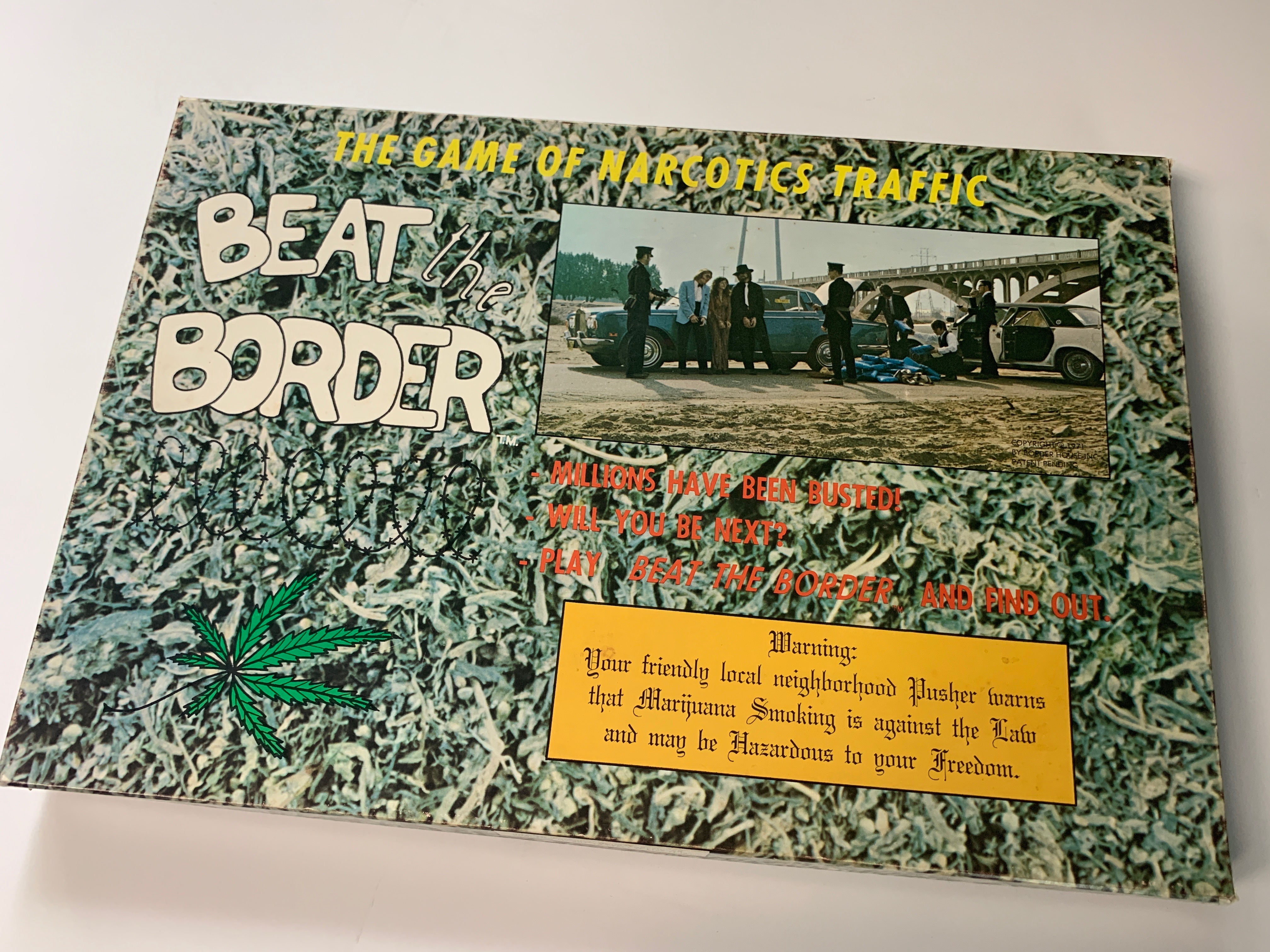 36. [Board Games]. BEAT THE BORDER: The Game of Narcotics Traffic.