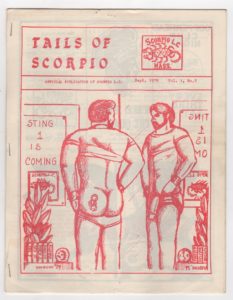 34. TAILS OF SCORPIO Vol. 1, No. 5 [September 1979]. Image