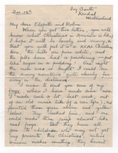 119. [WWII]. [Archive of Letters to Evacuated Children in World War II]. Image